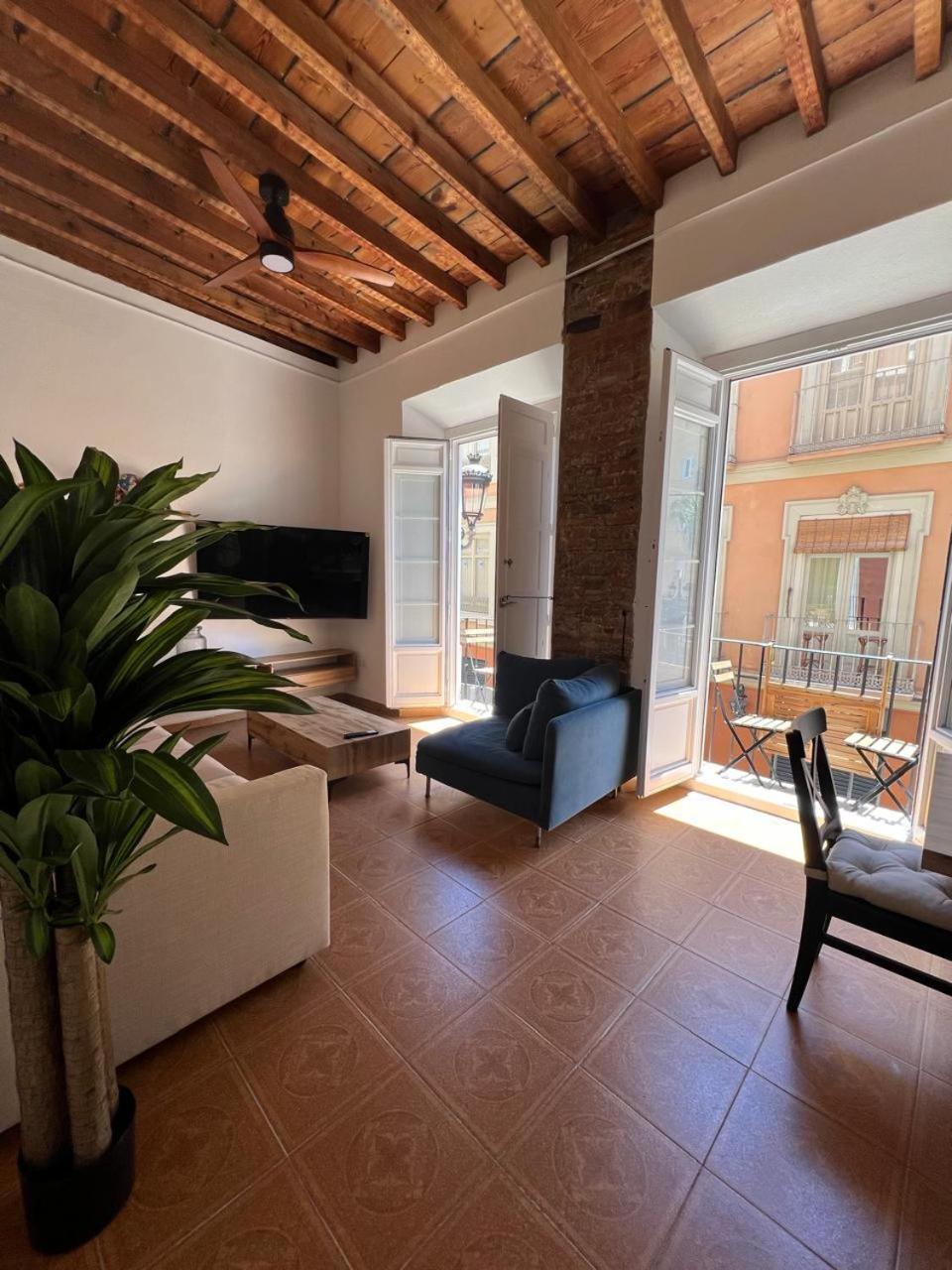 Casa Naty, Espacioso Renovado Apartamento En El Centro De מאלגה מראה חיצוני תמונה